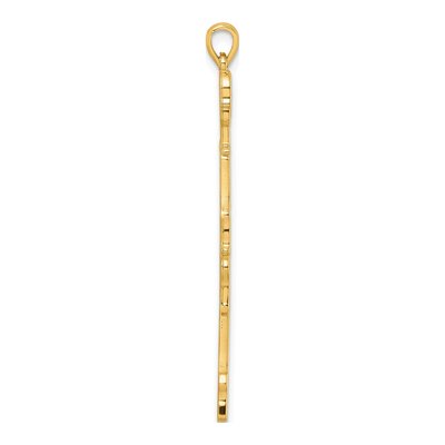 14K Yellow Gold Skeleton Pendant – view 3