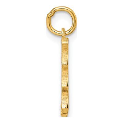 14K Yellow Gold Enameled Rainbow Pendant – view 3
