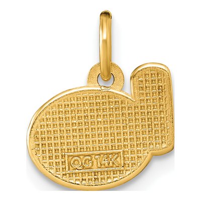 14K Yellow Gold Milk Cookies Pendant – view 4
