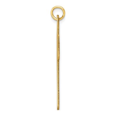 14K Yellow Gold Cross Pendant – view 3