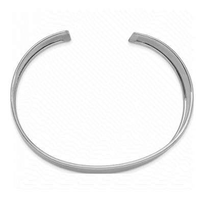 14K White Gold Cuff Bracelet – view 3