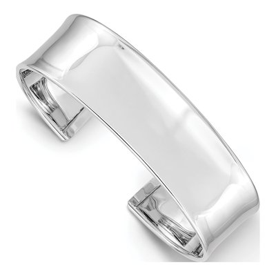14K White Gold Cuff Bracelet
