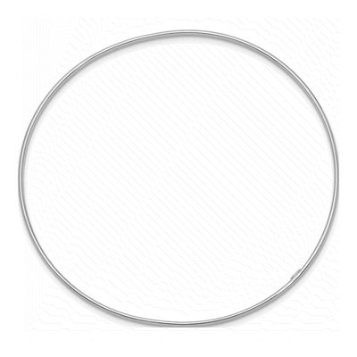 14K White Gold Slip-On Bangle Bracelet – view 3
