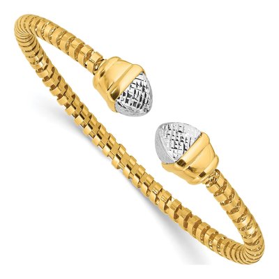 14K Yellow Gold Cuff Bracelet