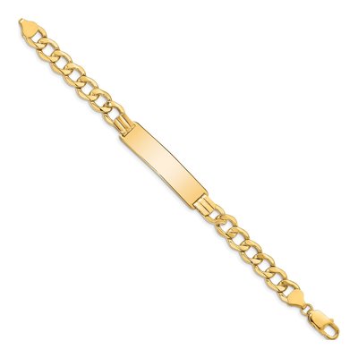 14K Yellow Gold ID Bracelet – view 3