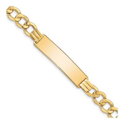 14K Yellow Gold ID Bracelet