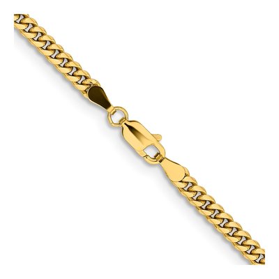 14K Yellow Gold 3.5mm Miami Cuban Chain – view 3