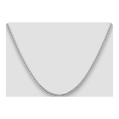 14K White Gold 3.5mm Miami Cuban Chain – view 4