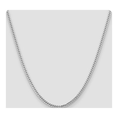 14K White Gold 3.5mm Miami Cuban Chain – view 4