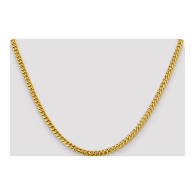 14K Yellow Gold 4.25mm Miami Cuban Chain – view 4