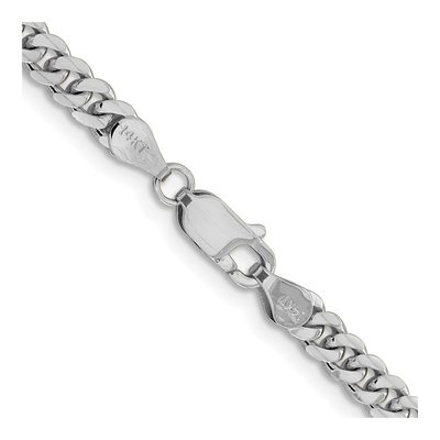 14K White Gold 4.25mm Miami Cuban Chain – view 3