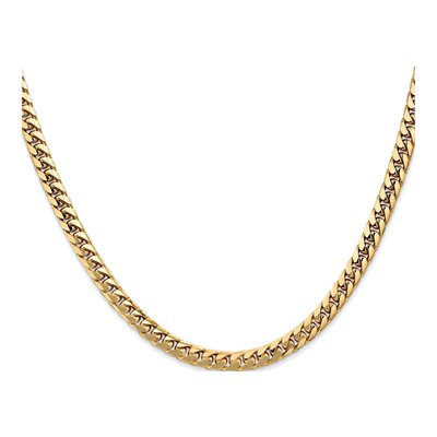 14K Yellow Gold 4.3mm Miami Cuban Chain – view 2