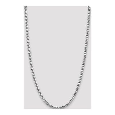 14K White Gold 4.3mm Miami Cuban Chain – view 4