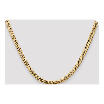 14K Yellow Gold 5mm Miami Cuban Chain – view 4