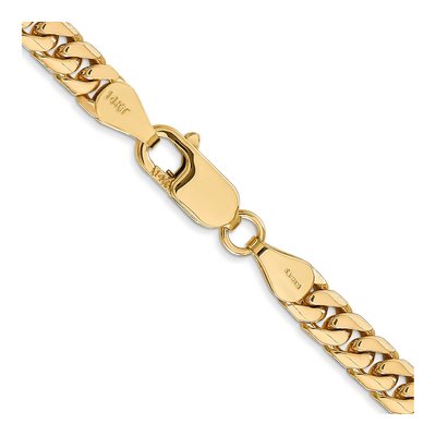 14K Yellow Gold 5mm Miami Cuban Chain – view 3