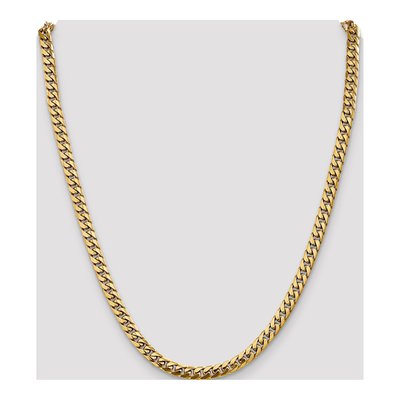 14K Yellow Gold 5mm Miami Cuban Chain – view 4