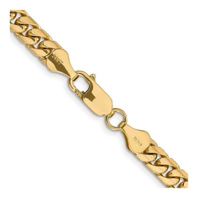14K Yellow Gold 5.5mm Miami Cuban Chain – view 3