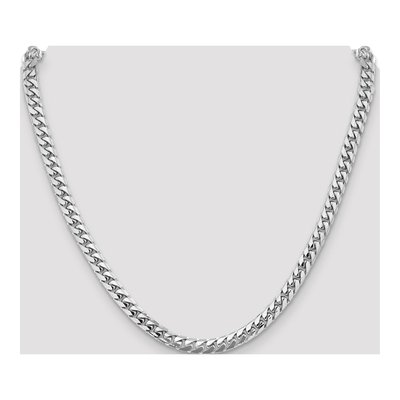 14K White Gold 5.5mm Miami Cuban Chain – view 4