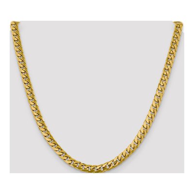 14K Yellow Gold 6.25mm Miami Cuban Chain – view 4