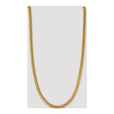 14K Yellow Gold 6.25mm Miami Cuban Chain – view 4