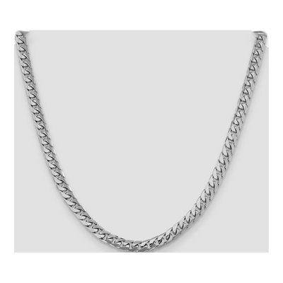14K White Gold 6.25mm Miami Cuban Chain – view 4