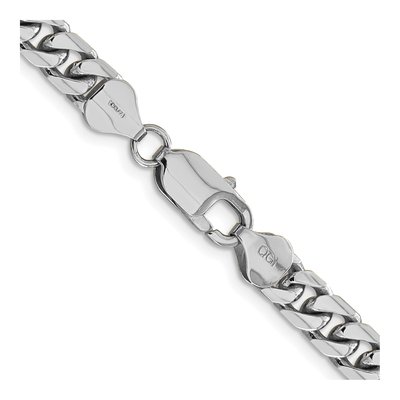 14K White Gold 6.25mm Miami Cuban Chain – view 3