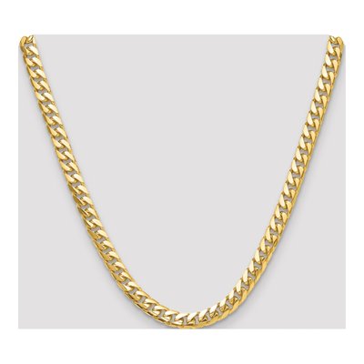 14K Yellow Gold 8mm Miami Cuban Chain – view 4