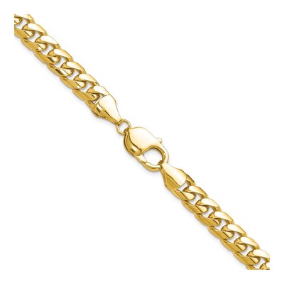 14K Yellow Gold 8mm Miami Cuban Chain – view 3