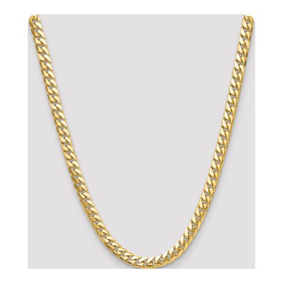 14K Yellow Gold 8mm Miami Cuban Chain – view 4