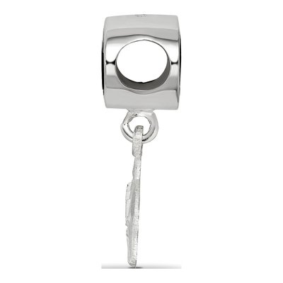Delta Delta Delta Sterling Silver Sorority Dangle Bead – view 3