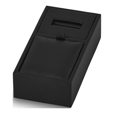 Black Leatherette Combo Jewelry Display Tray