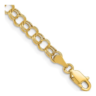 14K Yellow Gold Kids' Charm Bracelet