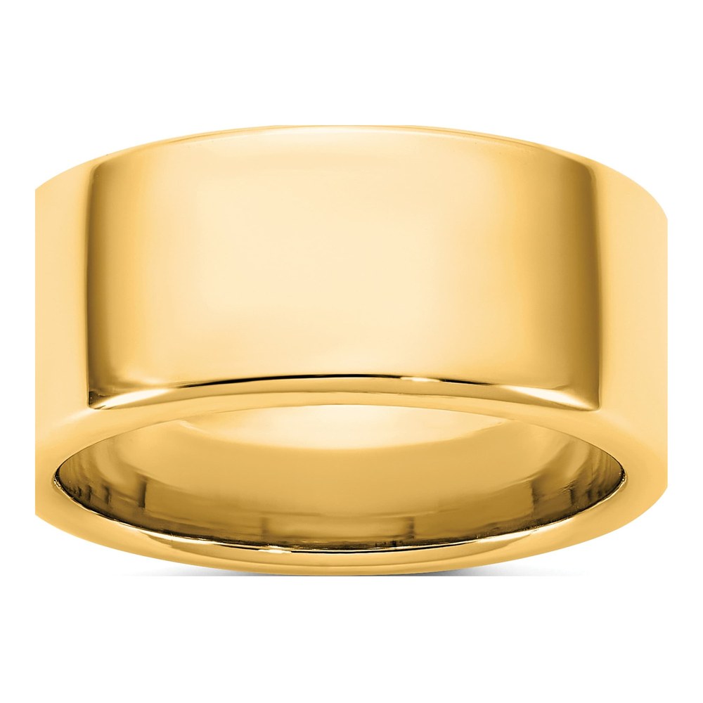14K Yellow Gold 9mm European Comfort Fit Band Size 5