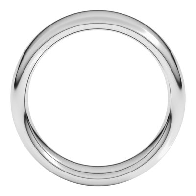 Sterling Silver 7mm Heavyweight Comfort-Fit European Wedding Band – view 2