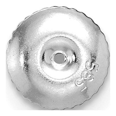 14K White Gold 5/8 ct tw 4.4mm Round Lab-Grown Diamond Stud Earrings – view 6