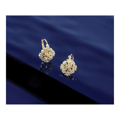 14K Yellow Gold 1/5 ct tw 2.9mm Round Diamond Stud Earrings – view 5
