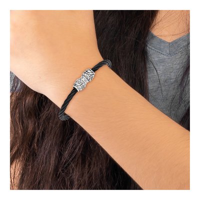 Titanium & Sterling Silver Kids' Bracelet – view 4