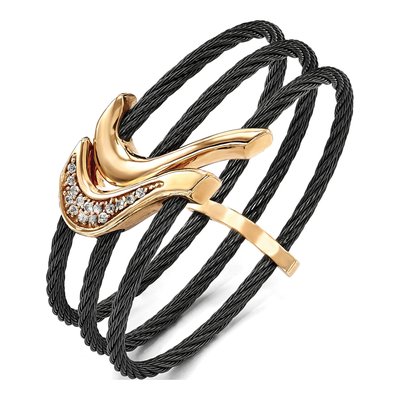 Titanium Black Cuff Bracelet – view 4