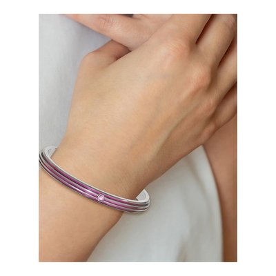 Titanium Sapphire Cuff Bracelet – view 4