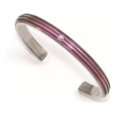 Titanium Sapphire Cuff Bracelet