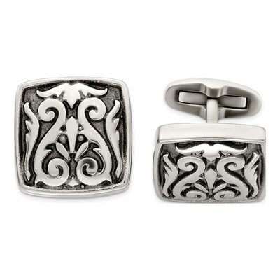 Titanium Cuff Links for Men