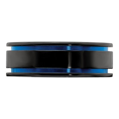 Titanium Black Blue Anodized Band – view 4