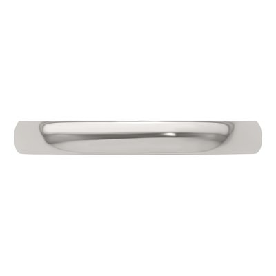 Titanium 3mm Half Round Comfort-Fit Band – view 5