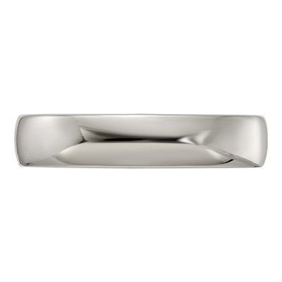 Men's Titanium 5mm Half Round Comfort-Fit Band – view 4