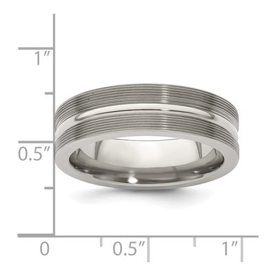 Titanium 7mm Wedding Band – view 8