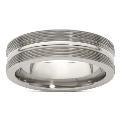 Titanium 7mm Wedding Band