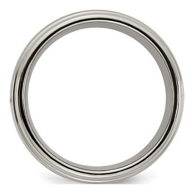 Titanium 7mm Step Edge Band – view 3