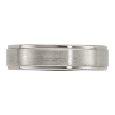 Titanium 6mm Step Edge Band – view 4