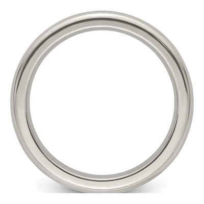 Men's Titanium 3mm Domed Comfort-Fit Band – view 3