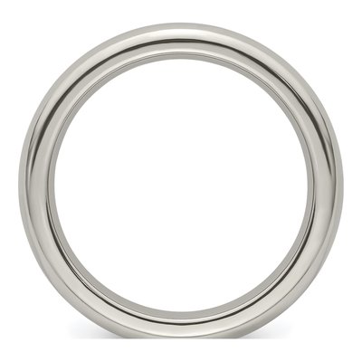 Men's Titanium 4mm Domed Comfort-Fit Band – view 3